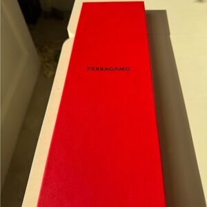 Ferragamo Red Tie Gift Box